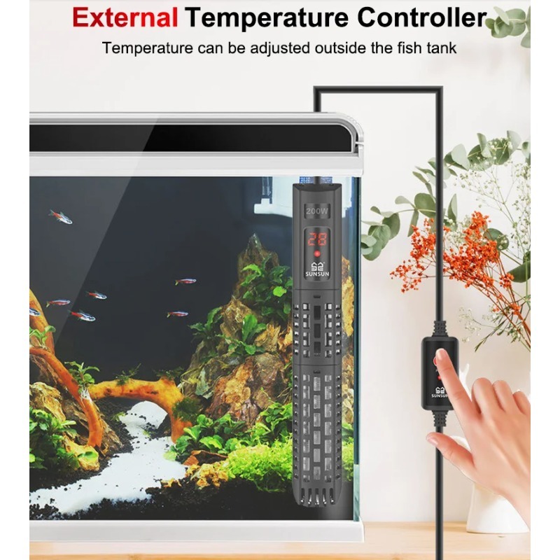 Podgrzewacz do akwarium z wyśw – Fish Tank Heater recenzja i cena