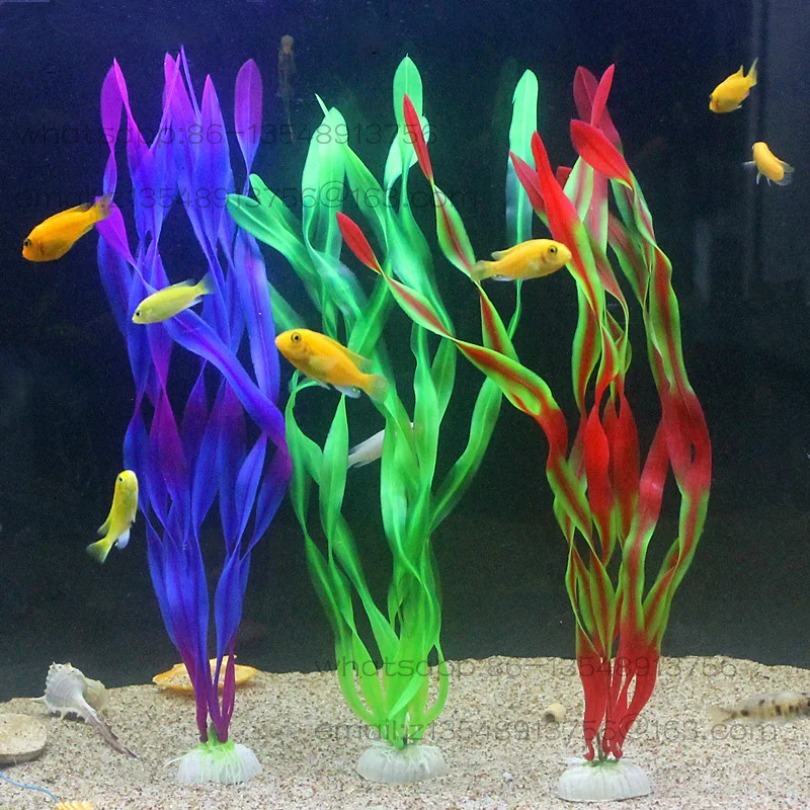 5/10 szt. Plastikowe rośliny a – Aquarium Decor recenzja i cena